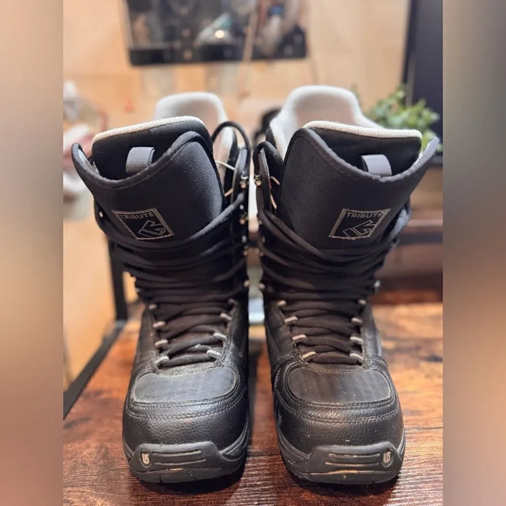 Burton‎ Tribute Black Snowboard Boots Size 8